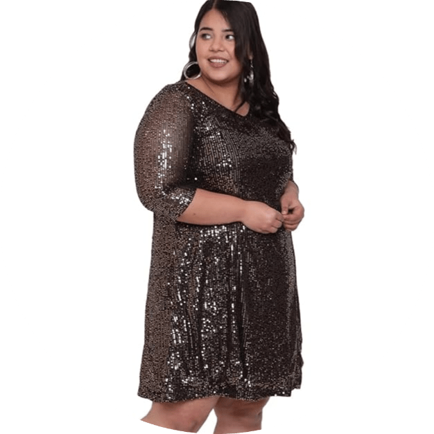 Dresses for Plus Size - Sequin Dresses